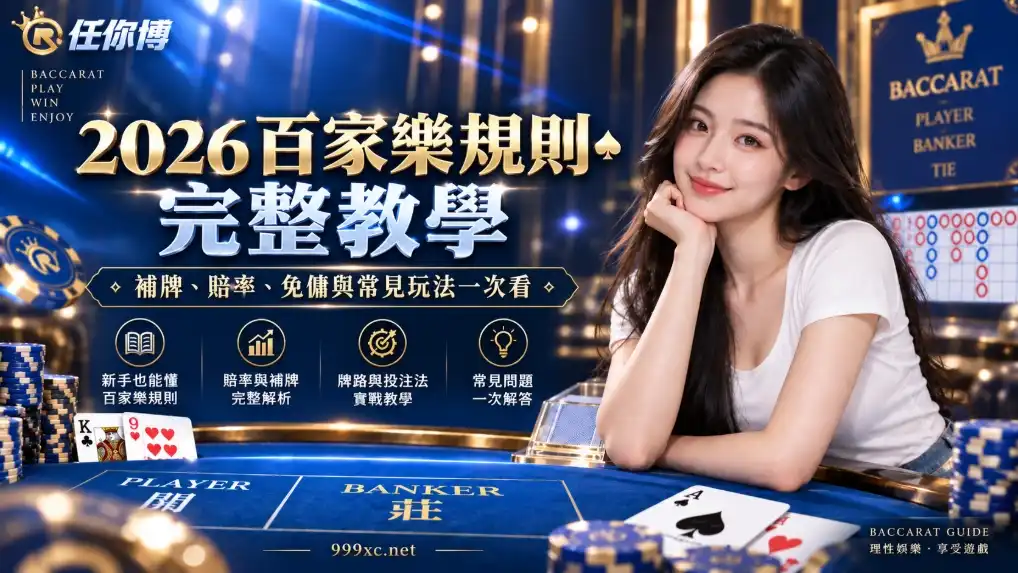 2026百家樂規則完整教學