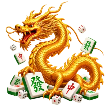 麻將棋牌裝飾素材