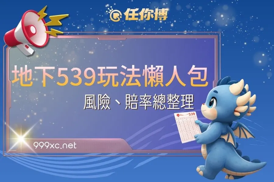 地下539玩法懶人包－賠率怎麼看、獎金怎麼領、風險一次講清楚